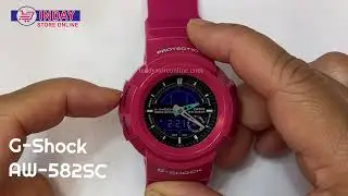 G-SHOCK AW-582SC HOW TO ADJUST TIME SETTINGS? AND HOW TO ADJUST HAND OR ANALOG POSITION?