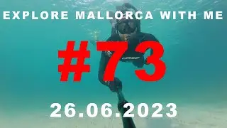 #73 26.06.2023 searching for treasures in Mallorca diving vlog @DJI