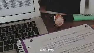 𝑷𝒍𝒂𝒚𝒍𝒊𝒔𝒕 (inst) Note-Taking Mastery Mode 📝 Lecture Processing Music 🎓