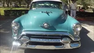 1953 Olds Super 88 Holiday BluWht OcalaAACA0223195095