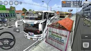 TJ KIDS PANDA MAMPIR KEWARUNG PECEL LELE | BUS SIMULATOR INDONESIA