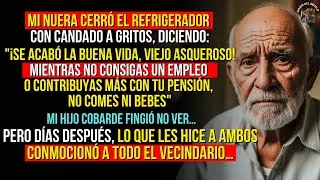 Mi nuera le puso candado a la comida, pero mi respuesta la dejó en la calle