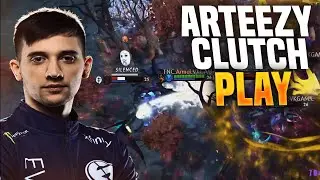 Arteezy Giving His Health for Abed (EG vs. TNC - Animajor Group Stage)
