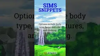 The Art of Creating a Sim
