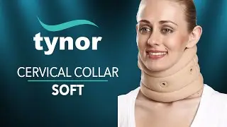 How to wear Tynor Cervical Collar Soft with support for  controlled immbolization of the neck
