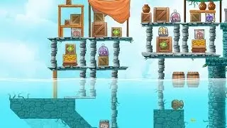 Angry Birds Rio Level 4 High Dive Walkthrough 3 Star