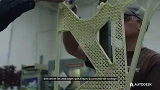 Un si&egrave;ge d'avion all&eacute;g&eacute; donne vie aux nouvelles techniques de fabrication