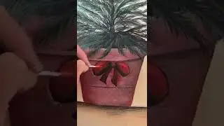 Holiday Pine Tree Painting | Cozy Winter Acrylic Techniques