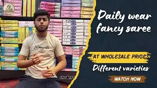🛍️A different variety Of Saree IN daily wear SECTION at @SIDDHIVINAYAKASHOPPINGMALL 