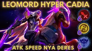 COMBO HYPER 666 LEOMORD CADIA ZILONG ASTRO | NGEBOET KABEH LUUR | MAGIC CHESS MOBILE LEGENDS #cadia