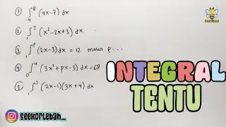 5 SOAL INTEGRAL TENTU‼️
