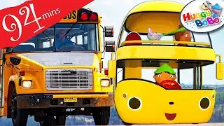 Wheels On The Bus Детский стишок для детей с 3D-анимацией PLUS Real S...