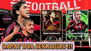 GACOR LAGI ‼️DAPAT DUA SEKALIGUS BIG TIME IBRAHIMOVIC DAN EPIC GATTUSO DI EFOOTBALL 2026 MOBILE ❤️🖤