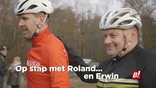 Met Roland Liboton en Erwin Vervecken in de kuil van Zonhoven.