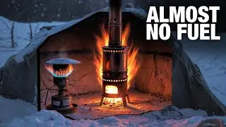 WWII Rocket Stove That Used Almost No Fuel — And Still Beats Modern Heaters