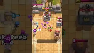 Epic 1 HP WIN! Clash Royale Short 🔥 #ClashRoyale