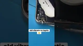 Old vibrate vs taptic engine @apple #apple #tech #smartphone #india
