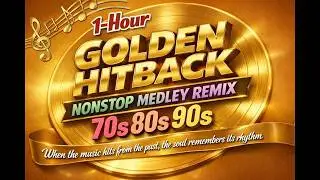 1 HOUR GOLDEN HITBACK NONSTOP MEDLEY 60s 70s 80s MUSIC