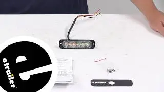 etrailer | Low Profile LED Vertical Strobe Light Review