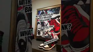What do you think of my new zoom background? Brought to you by my kids #bts #sneakerheads #vlog