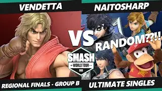 SWT NA East Group B - Vendetta (Ken) Vs. naitosharp (Joker, Chrom, Link, Diddy) Smash Ultimate