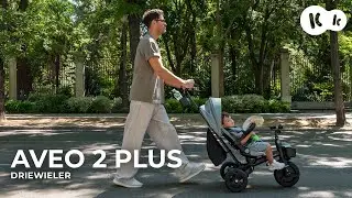 Kinderkraft AVEO 2 PLUS &ndash; driewieler voor kinderen 9 maanden&ndash;5 jaar