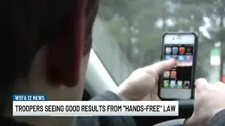 Alabama state troopers seeing results from 'hands-free' law