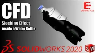 CFD Simulation of Sloshing Effect inside a Water Bottle using SolidWorks Flow Simulation