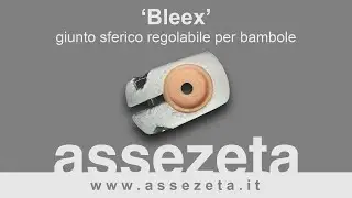 'Bleex', giunto sferico regolabile per bambole by Assezeta
