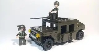 [unboxing] Sluban Army M38-B0297 - Armoured Vehicle