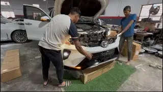 TOYOTA FORTUNER FULL VIDEO 🚗🚗🚗CONVERSION LEGENDER #toyota #legender #carmodify #youtube #lovecars 😁