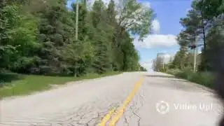 Mono Center road motorcycle ride