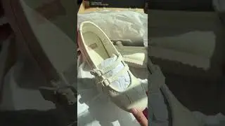 Onitsuka Tiger Mexico 66 ballet flats 💕 #onitsukatiger #japan #unboxing