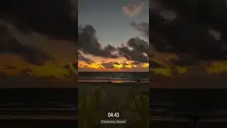 Mais um nascer do Sol aqui na praia de Intermares, em Cabedelo PB