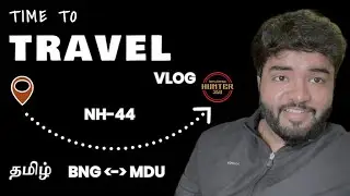 950 km on a RE Hunter 350 | My First Long Ride: Bangalore to Madurai & Back | Tamil Vlog | BadriX