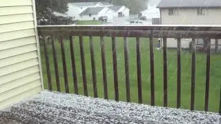 05 29 17 Small Hail Storm