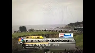 2010 US Open At Pebble Beach on NBC - Final Round