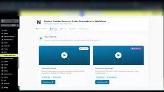 Random Number Generator Action Automation for Workflows: Complete Setup Tutorial