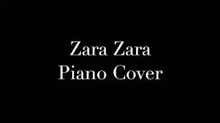 Zara Zara Piano Cover | Instrumental | Zara Zara Behekta Hai | Rehna Hai Tere Dil Mein