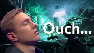 Froggen's reaction to a nasty Thresh play