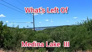 What's Left Of Medina Lake Part III #Medinalake #drought 