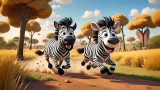 om | Zebra Counting Song for Kids | Fun Animal Rhyme for Toddlers