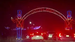 Bull Run Festival of Lights Manassas Centreville VA I-66 Virginia