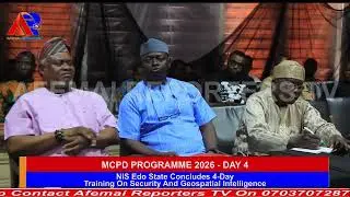 NIS Edo State Concludes 4-Day MCPD Training on Security and Geospatial Intelligence 