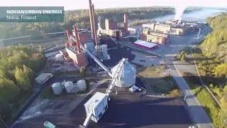 BMH Technology delivered a Biomass fuel handling plant to Nokianvirran Energia in Finland