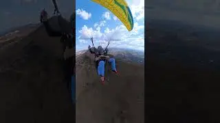 Voo duplo com D&eacute;bora no Topo do Mundo #paragliding #gopro #flying #adrenalina #turismo #fly