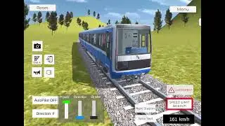 Real Russian train simulator ( RRTS ) - Drive all the trains gameplay and station