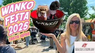 I Explored Wanko Festa 2025: Japan's Biggest Dog Festival with Cute Breeds & Costumes!