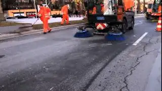 Balayeuse Bucher-Sch&ouml;rling Citycat 5000 et Schmidt Swingo 200 / Street Sweeper, Street Cleaner