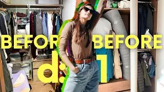 MAJOR Closet Organization Makeover In A Modern Korean Apartment | Busy Mom Home Organization Day 1